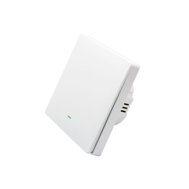 SmartWise B61 UNI Wi-Fi + eWeLink-Remote, 1-клавишный интеллектуальный настенный выключатель, универсальная проводка, физическая