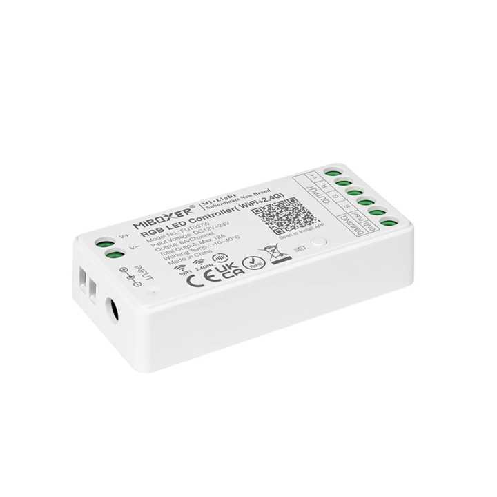 LED Controller RGB 12-24VDC 12A WiFi FUT037W