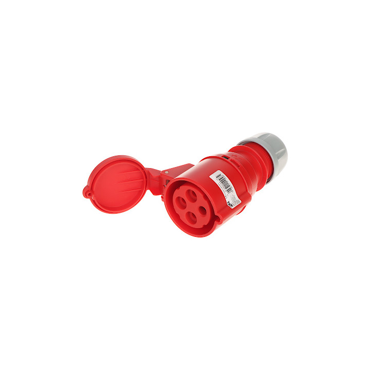 PCE PCE-2246 32A 400V 4P 6H IP44 Mobile Network Socket Outdoor CEE Plug