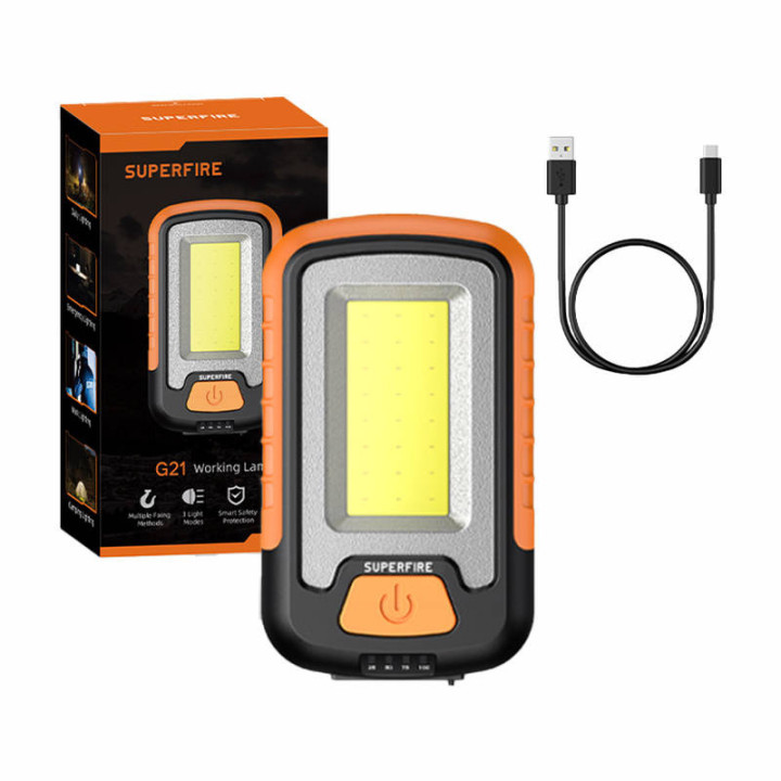 Superfire G21 Workshop Flashlight 650lm USB