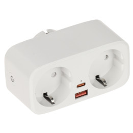 Умная Wi-Fi розетка ATLO-WS99EU-TUYA с управлением через приложение Tuya Smart Life