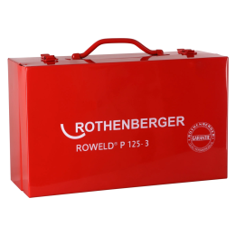 Rothenberger ROWELD P 125-3 Polyfusion welding machine set 1200 W