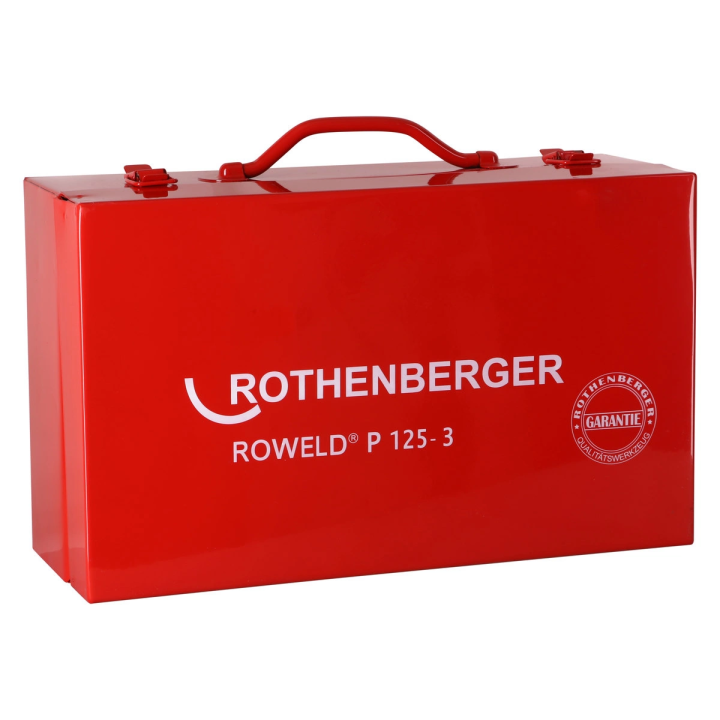 Rothenberger ROWELD P 125-3 Polyfusion welding machine set 1200 W