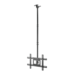 MARCA BLANCA PLB-CE1046-01 Universal Bracket Mount, Black