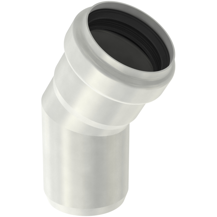 LĪKUMS D50x30°  AISI 304