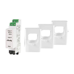 Shelly Pro3EM-400 3-Phase Energy Meter, WiFi/Bluetooth