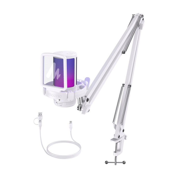 Maono DGM20S USB Condenser Microphone (White)
