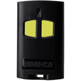 Remote control Beninca TO.GO2VA 433.92MHz - 2-channel ARC / HCS transmitter for gate automation