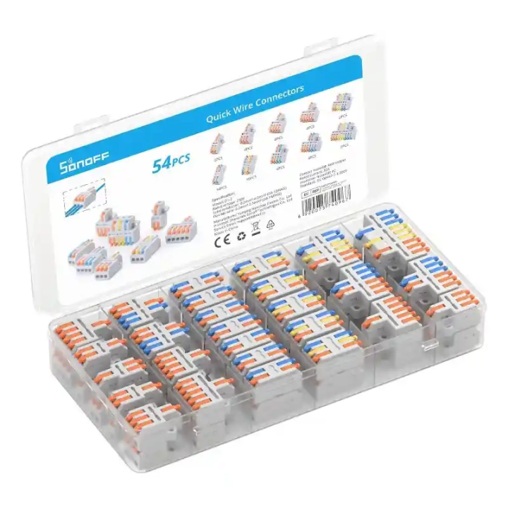 Sonoff D1_2 Wire Splicing Connector Kit (54 pcs)
