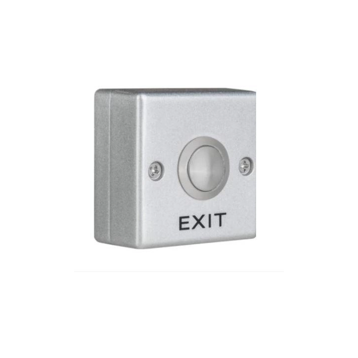 Exit button for VIDOS access control system OP04 surface mounted metal button IP42