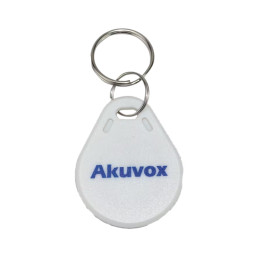 Akuvox F08 Access Key Fob White 13.56 MHz MIFARE