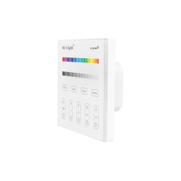 Wall mounted controller RGB/RGBW 4-zone 230V T3