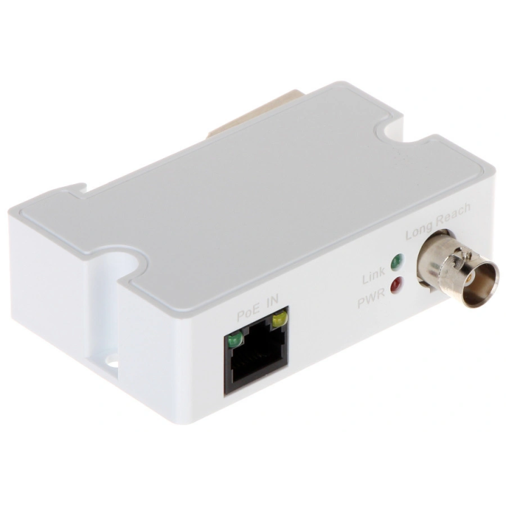 Odbiornik Dahua LR1002-1EC-V3 ePoE Extender, 1x RJ45, 1x BNC, zasięg PoE do 800m