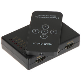 HDMI Switch 5x1 5-in-1-Out HDMI-SW-5/1P 1080p 3D