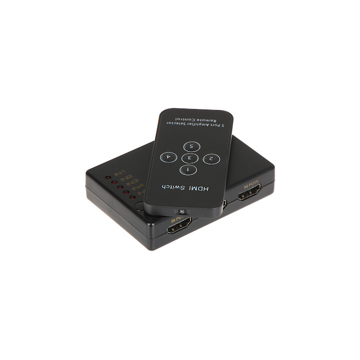HDMI Switch 5x1 5-in-1-Out HDMI-SW-5/1P 1080p 3D