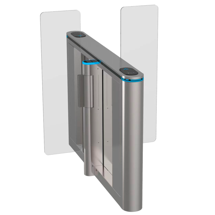 TURBOO TS-SG808-M-800-HIGH Speed Gate with 800mm Passage Width – High Traffic Turnstile