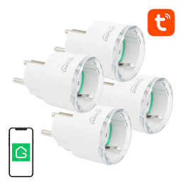 Gosund SP111 Smart Plug WiFi 3680W 16A Tuya 4-Pack