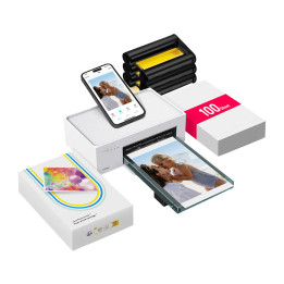 Liene Amber M100 FN002-65016 Portable Photo Printer 4x6" White