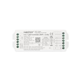 Controller 5in1 RGB+CCT 12-48V 20A WiFi+2.4G PW5