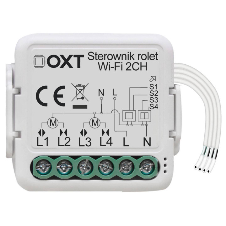 OXT Mini Controller 2 Blinds WiFi TUYA Module SWT28