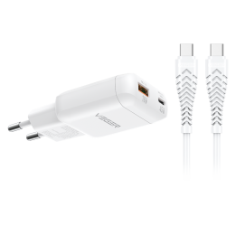 VEGER VG-TR121-Kit-45W1A1C 45W USB-C & USB-A Wall Charger with PD Fast Charging