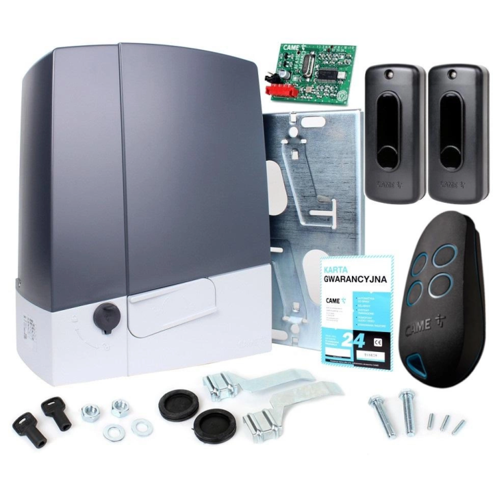 CAME BXV 4 SAFE ATOMO - set for sliding gates up to 400 kg (TOP remote controls)