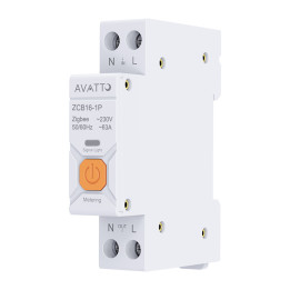 AVATTO ZWCB16 ZigBee Smart Fuse with Energy Metering