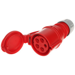 PCE-2256 Mobile Socket Outlet 400V 32A 5P 6H IP44/IP54