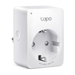 TP-Link Tapo P110(EU) мини-умная Wi-Fi розетка с мониторингом энергии, 3680 Вт, 11 А, совместима с Alexa и Google Home