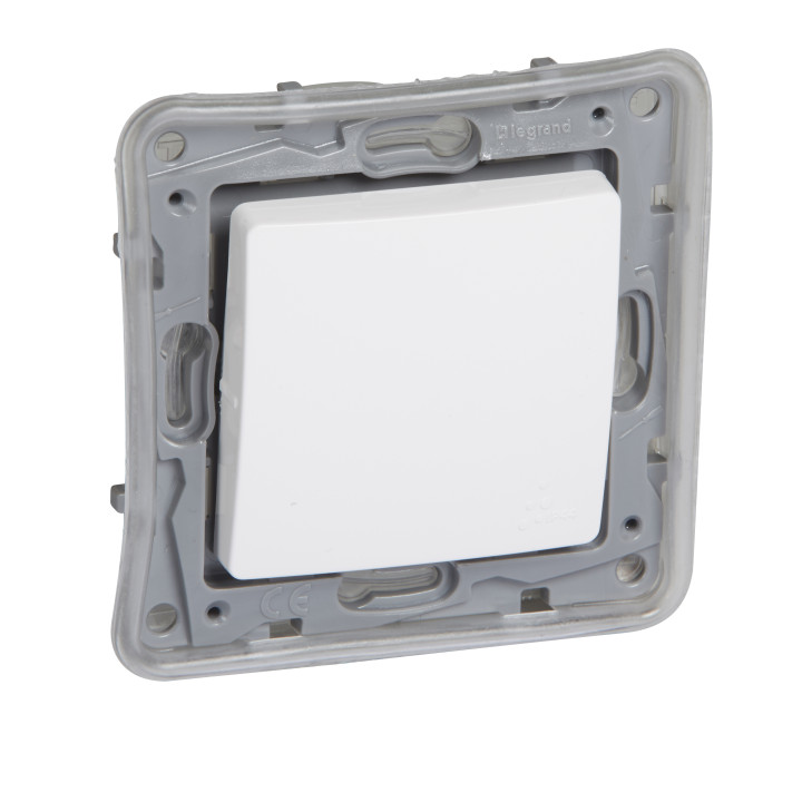 Legrand Niloe переключатель 1-местный IP44 10A белый