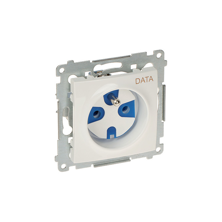 KONTAKT Simon DGD1.01/11-SIMON54 Data Socket with Enabling Key 16A 250V White