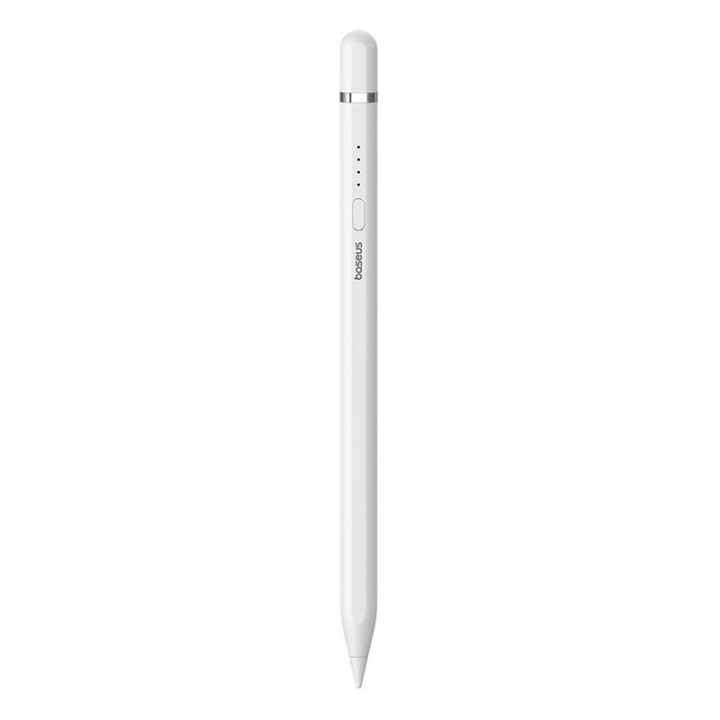 Baseus Smooth Writing Series Active Stylus with Plug-in Charging, Lightning, White (P80015806211-03)