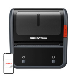 NIIMBOT B3S_P Thermal Label Printer Grey