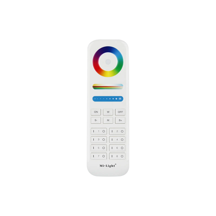 Remote controller RGB+CCT 8-zone 2xAAA FUT089