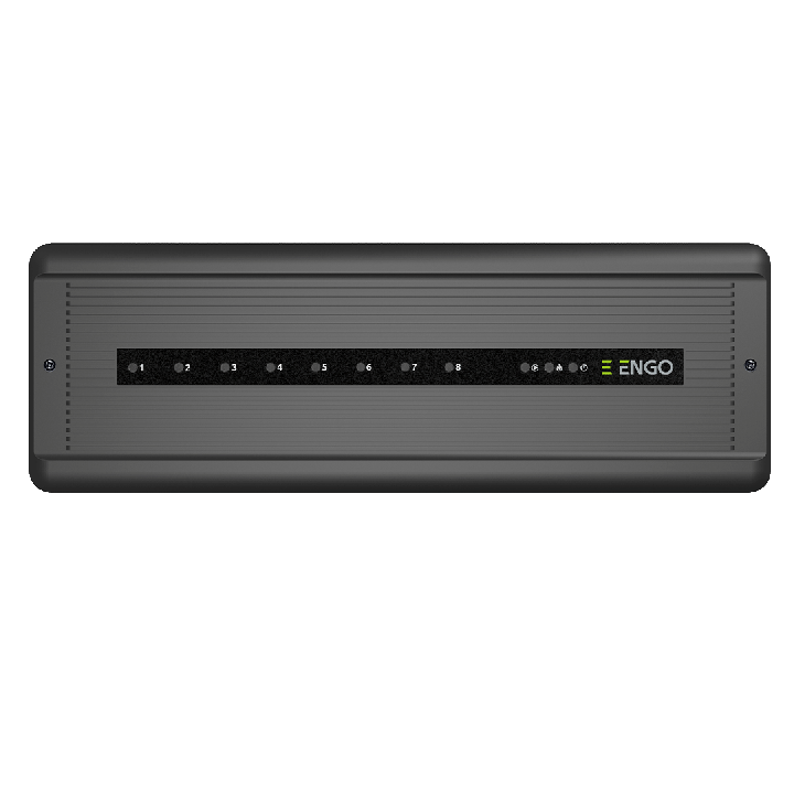 ENGO ECB08M230 Wired Central Strip with Pump and Boiler Module, 8 Zones, 230V