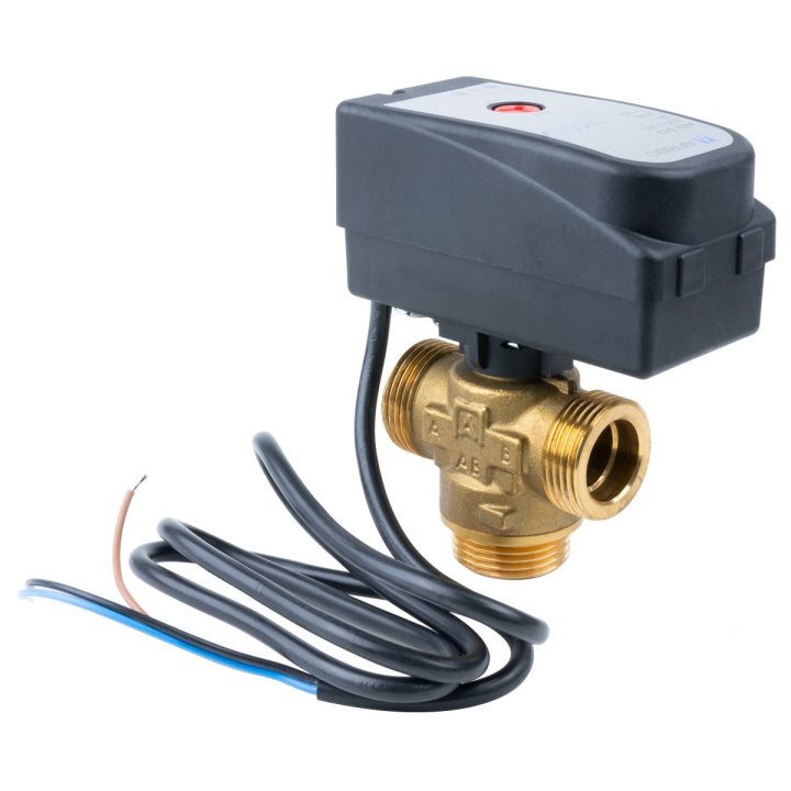 AZV 643 3-way zone valve DN20, Kvs=8, external thread G 1 inch