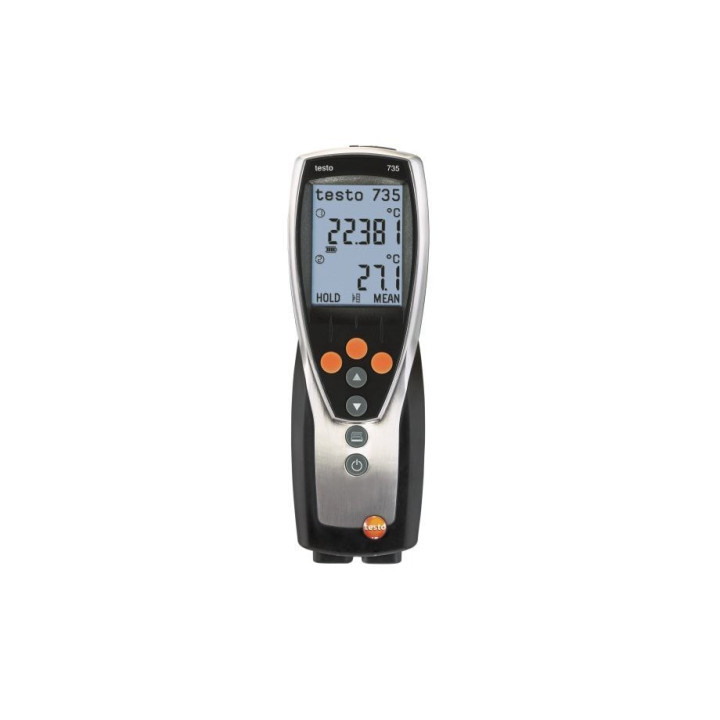 Digital multichannel thermometer Testo 735-2 with 6 channels and data memory
