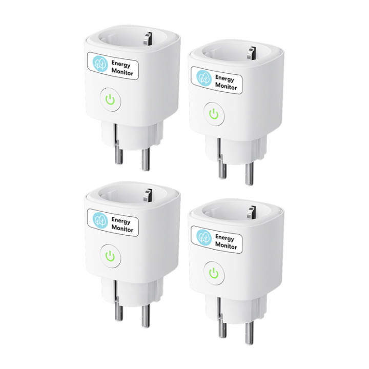 Meross MSS315CFH-EU Smart Plug with Energy Monitoring (Matter) (4-Pack)