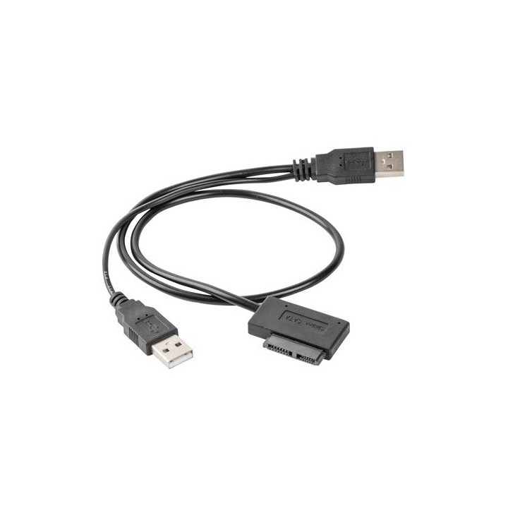 Gembird A-USATA-01 External USB SATA Adapter Cable slim SATA SSD DVD 0.5m