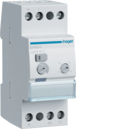 Hager EVN004 LED/CFL Enhanced DIN-rail Dimmer 500W