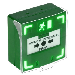 AVARINIO DURŲ ATIDARYMO MYGTUKAS ATLO-ERB-BP563