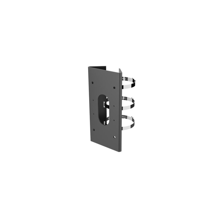 Hikvision DS-1475ZJ-SUS (NEGRO) Soporte de montaje en poste para cámaras de seguridad, negro