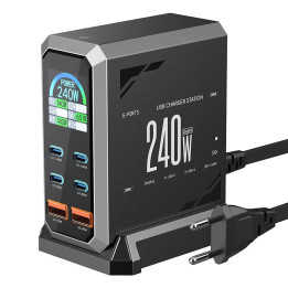BliTZWOlF BW-S31 240W USB-C/USB-A GaN Charger
