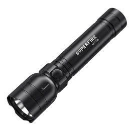 Superfire GTS6 Flashlight, 360 lm, USB-C, 7W, 5 Modes, 150m
