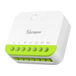 Sonoff MINI-ZB2GS Двухканальный мини-переключатель ZigBee