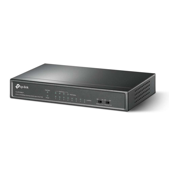 TP-Link TL-SF1008LP 8-Port Desktop PoE Switch