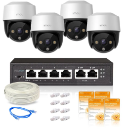 Imou Cruiser IP Camera Kit PoE Imou Protect Basic 4pcs 4MP IP66