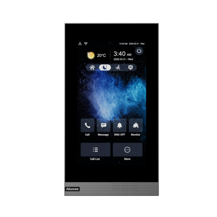AKUVOX-S562W-V Монитор Linux 7" PoE Вертикальный