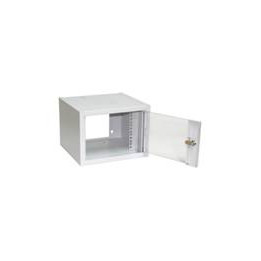 CATlink / Digitus 10" 4U 315x232x300 Wall-Mount Rack Cabinet, Glass Door (RAL 7035)