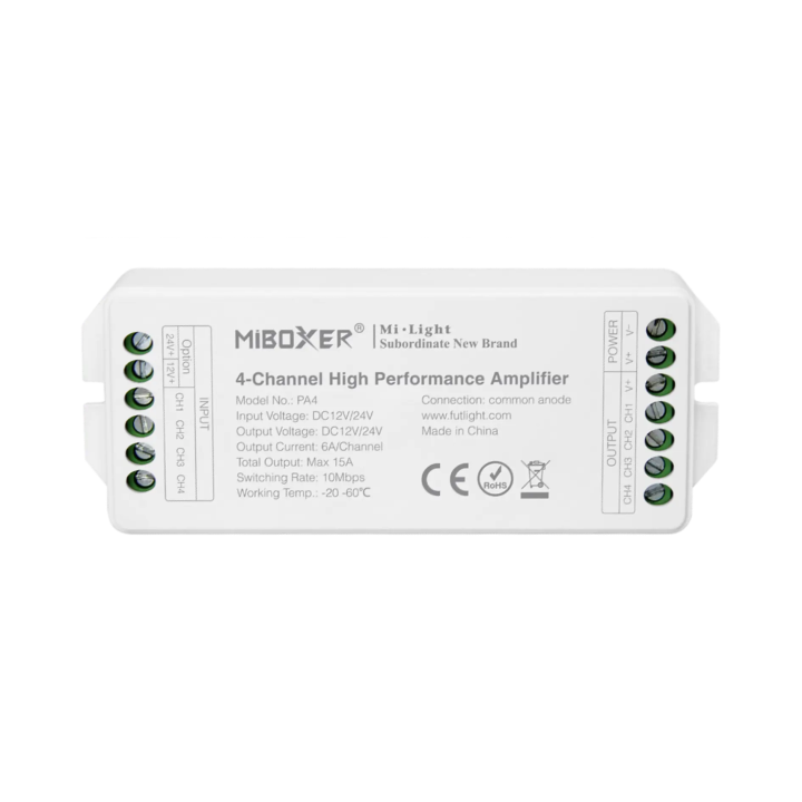4-Channel High Speed Amplifier Milight PA4